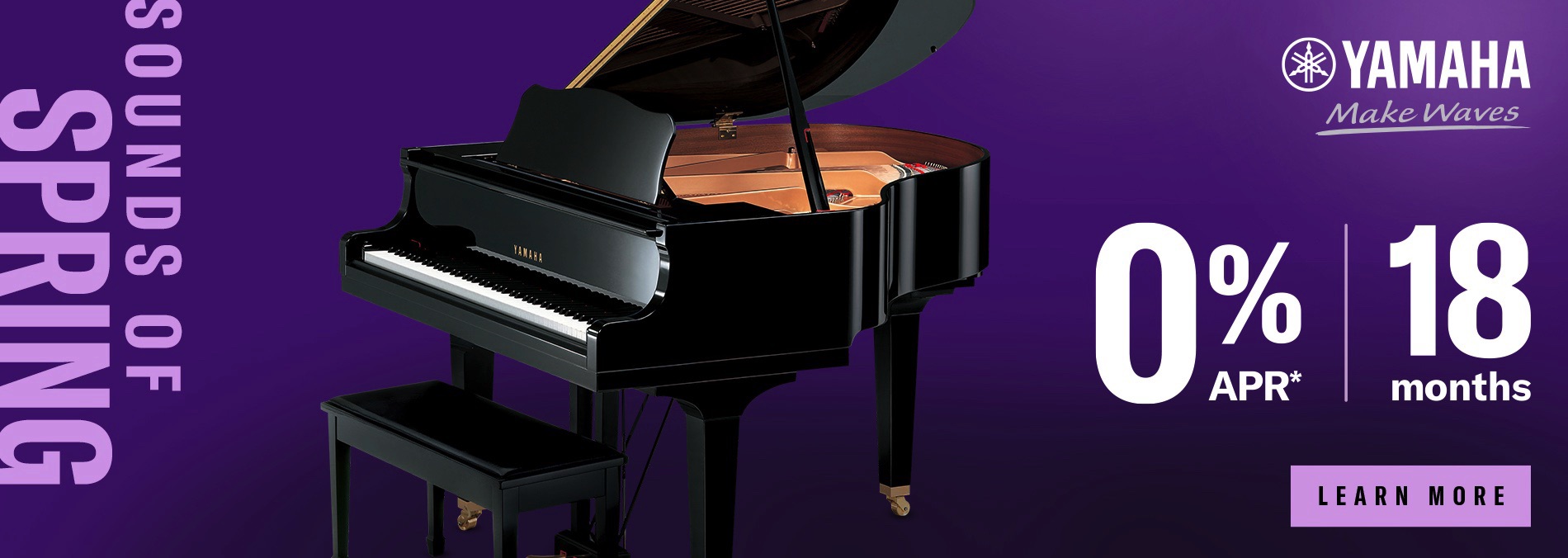 Yamaha Sounds of Spring Special Financing